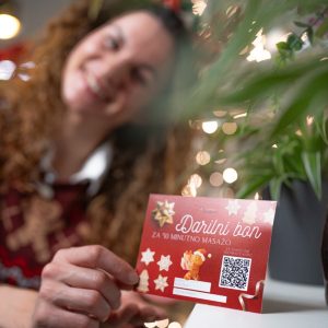 DARILNI BON: Za 50 min. masažo