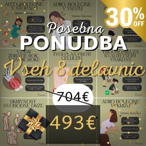 Paket - 8 DELAVNIC za domačo uporabo: "Od glave do pet"